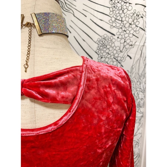 🌈 Beautiful summer velvet dress - Picture 6 of 11